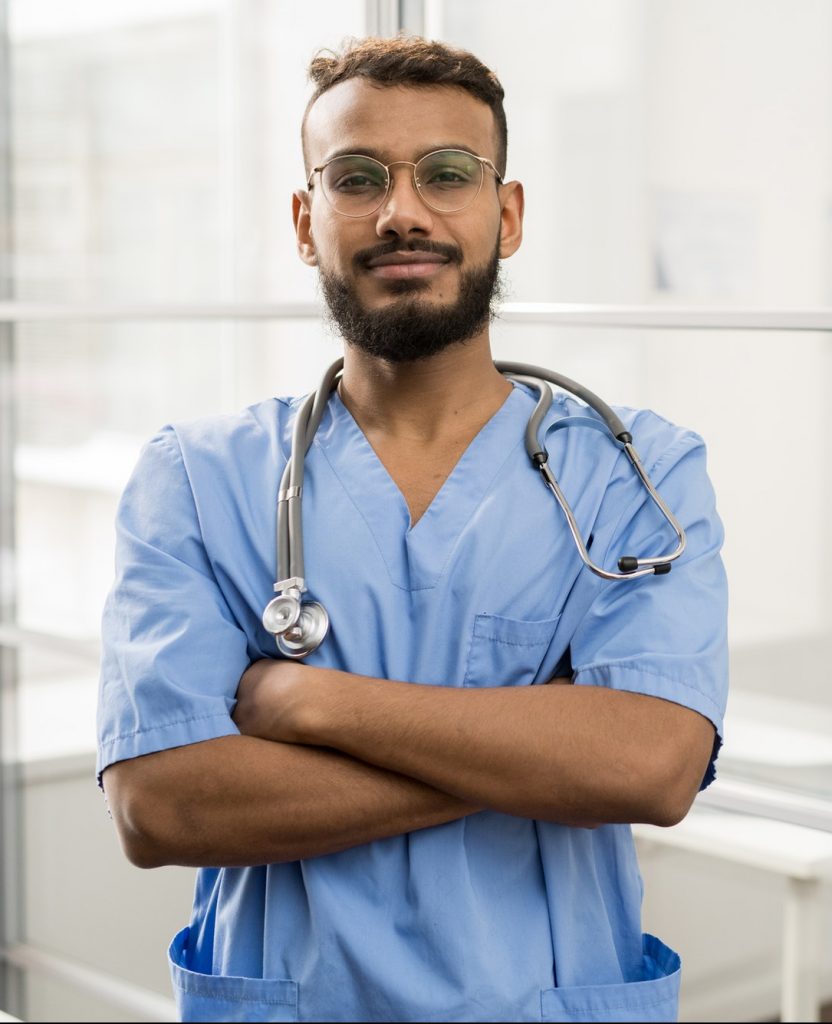 Veterinarian in clinics